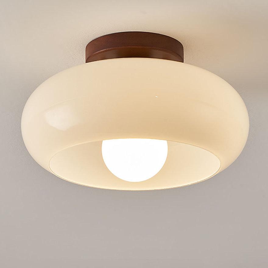 Maliben | Vintageglow Ceiling Lamp - Authentic Wood Retro Ceiling Light