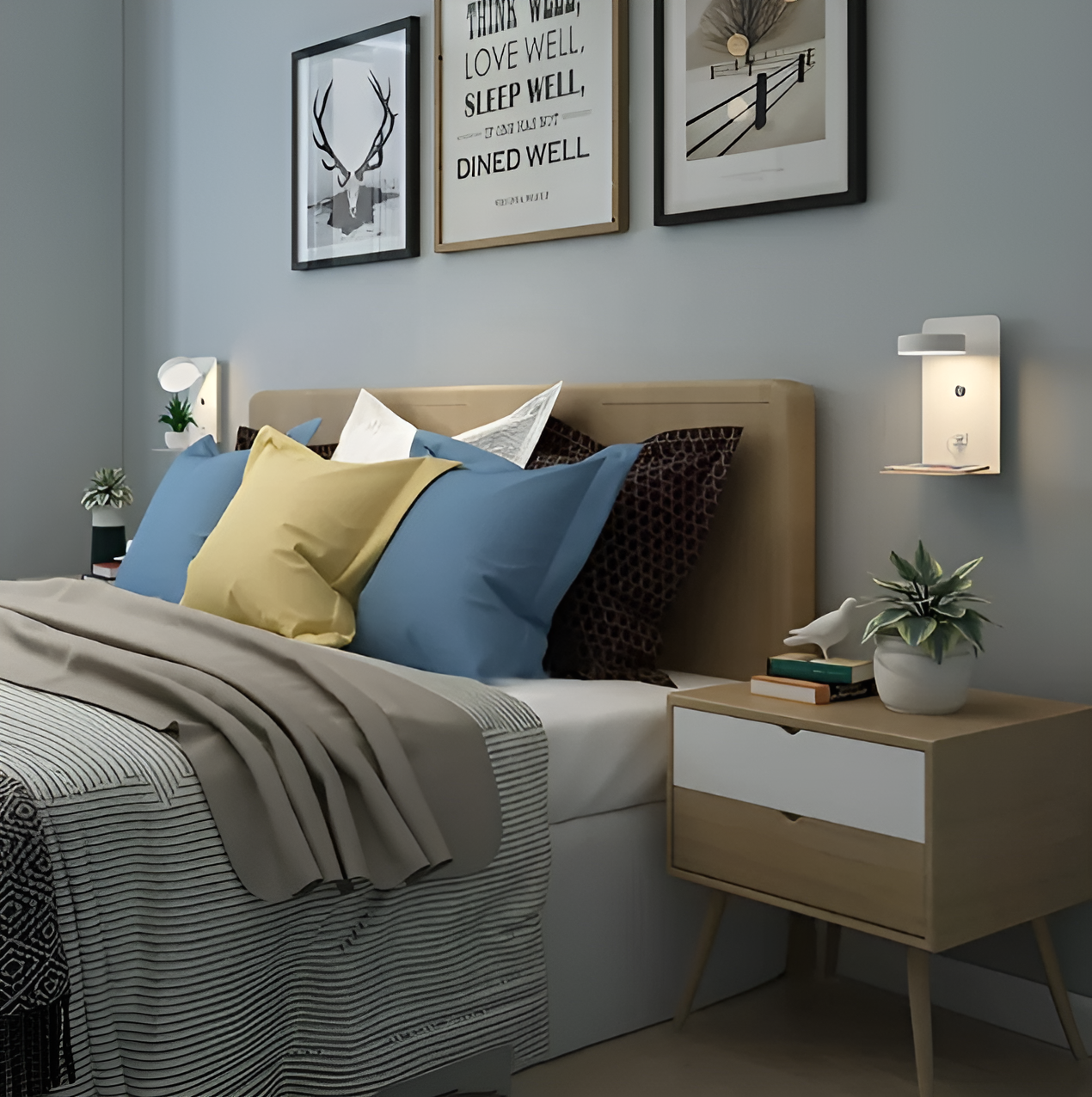 Maliben | Dazzleshelf Minimalist Rechargeable Usb Night Light
