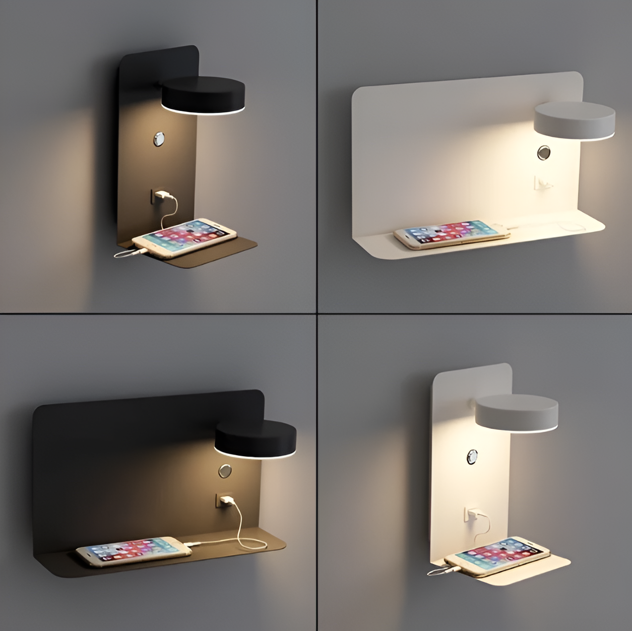 Maliben | Dazzleshelf Minimalist Rechargeable Usb Night Light