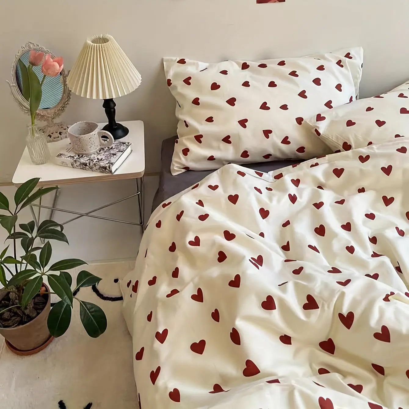 Maliben | Heartdreams - Hearts Comforter And Duvet Cover