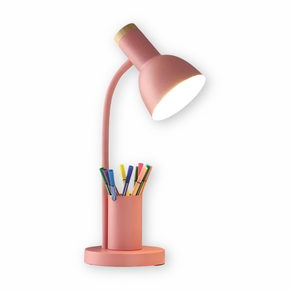 Maliben | Modern Led Table Lamp With Pen Holder