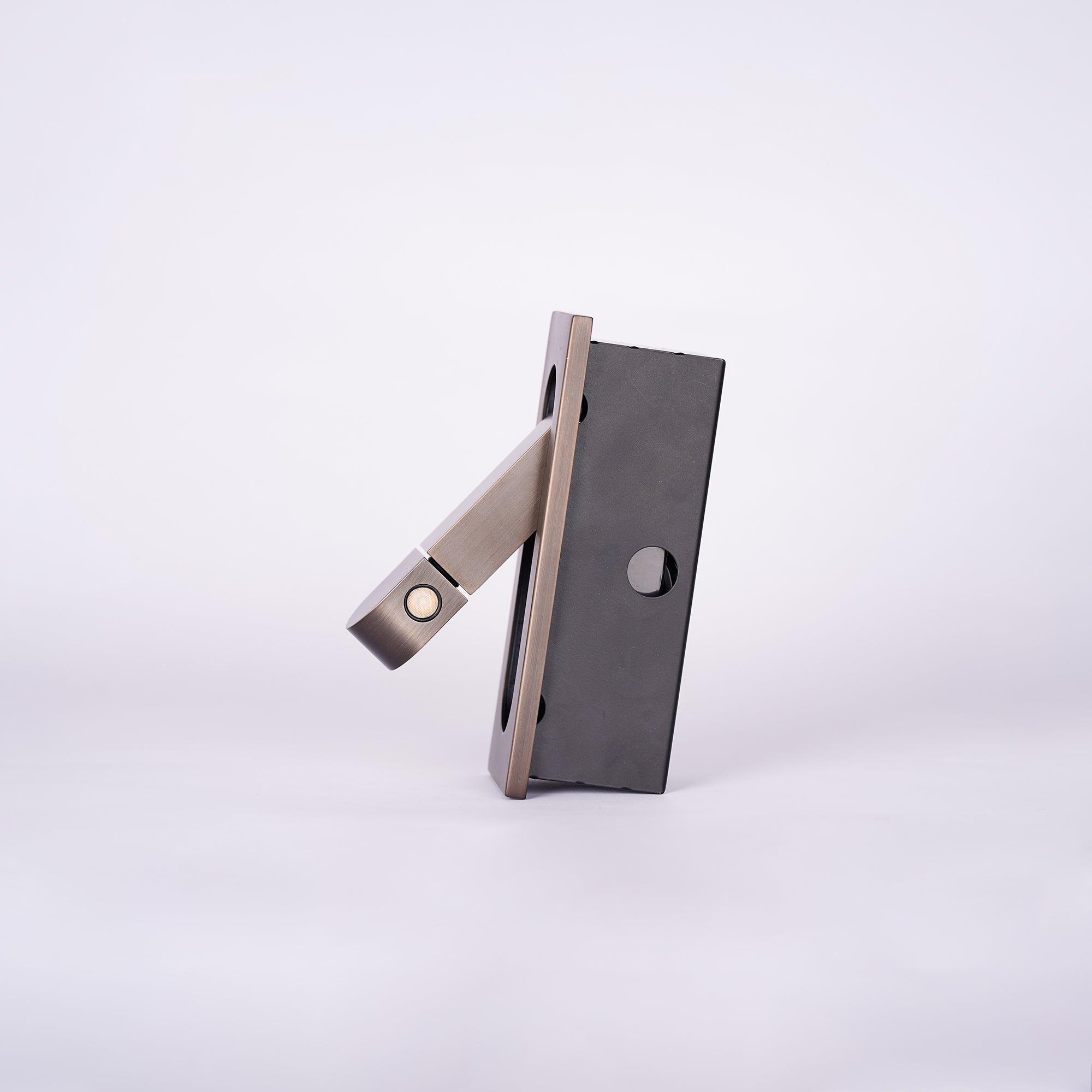 Maliben | Led Bedside Lamp Lumevia | 3 Light Colors | Aluminum Alloy | Ø19 Cm X H8 Cm | With Push Button