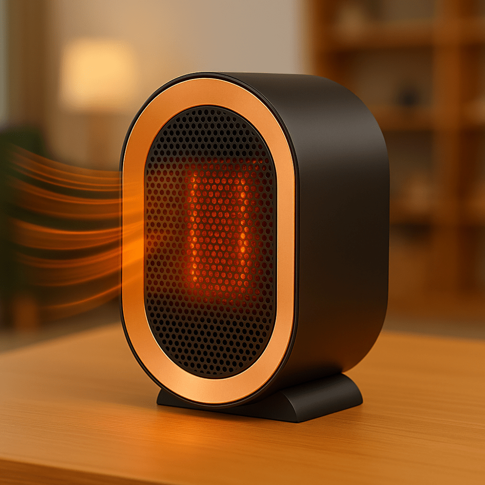 Maliben | Heatmate Portable Ceramic Heater – Energy-Efficient Space Heating With Silent Operation