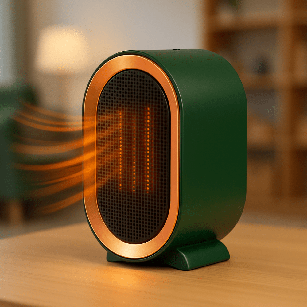 Maliben | Heatmate Portable Ceramic Heater – Energy-Efficient Space Heating With Silent Operation