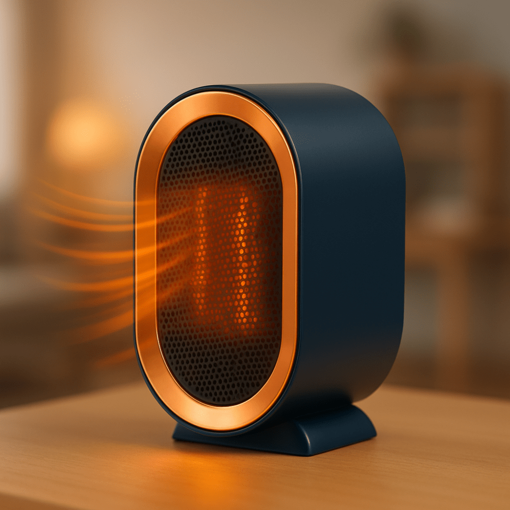 Maliben | Heatmate Portable Ceramic Heater – Energy-Efficient Space Heating With Silent Operation