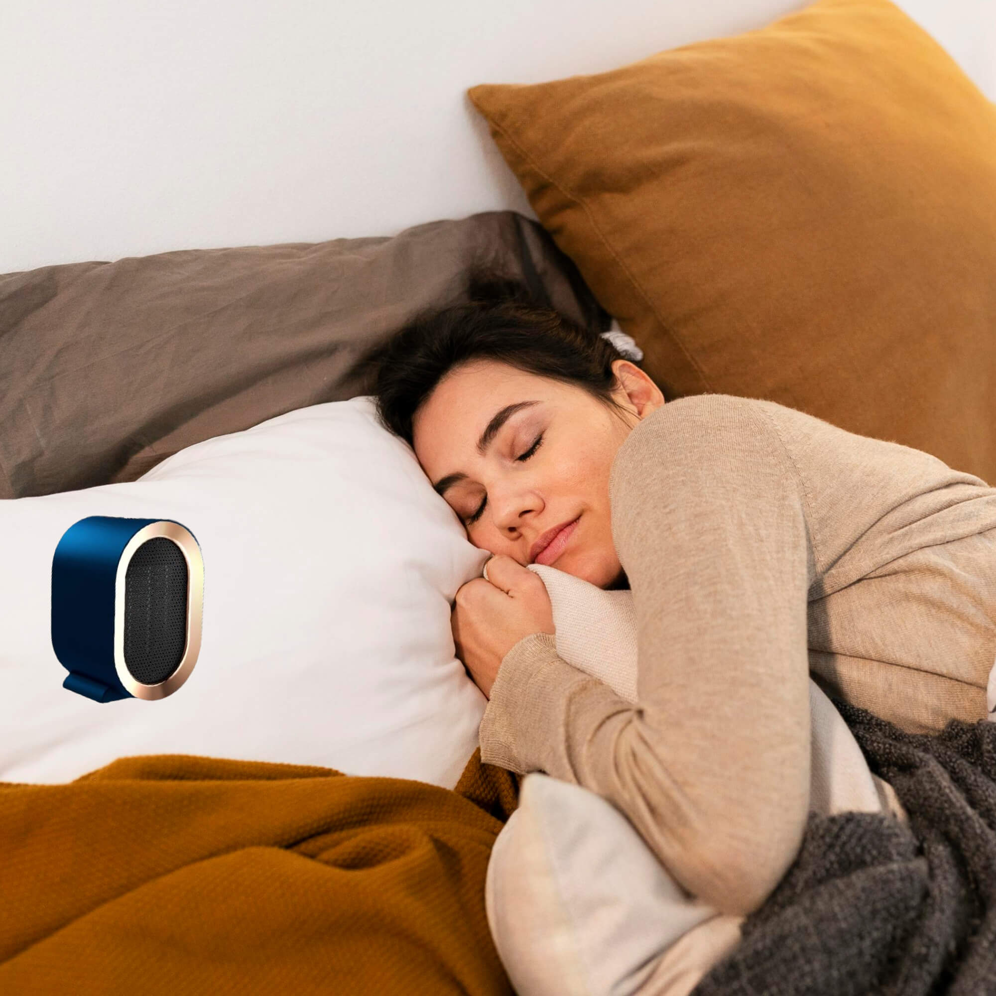 Maliben | Heatmate Portable Ceramic Heater – Energy-Efficient Space Heating With Silent Operation