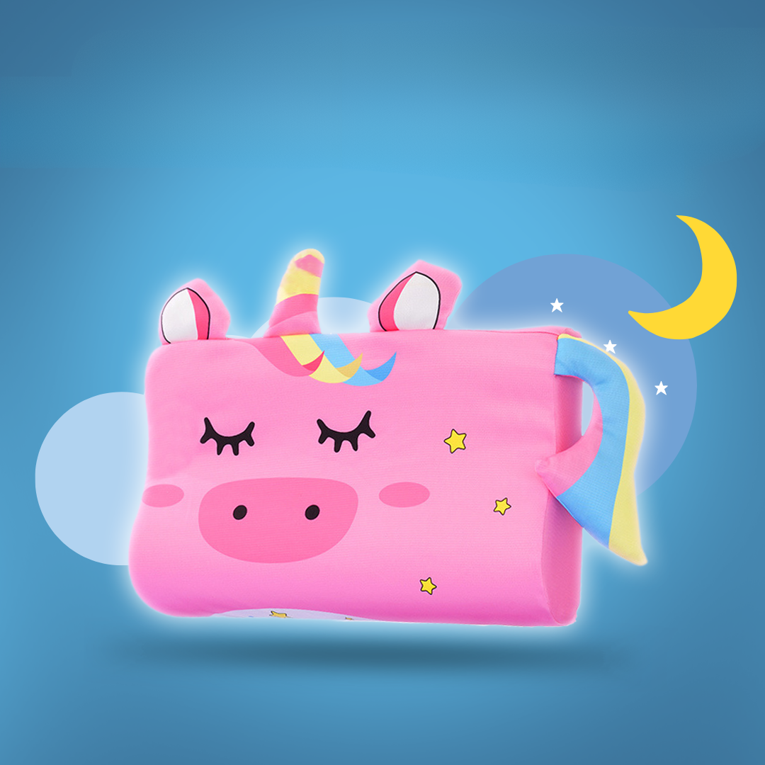 MAliben | Dreamnest Kids Pillow | Ergonomic Memory Foam For Toddlers 2+ β Supports a Healthy Night's Sleep