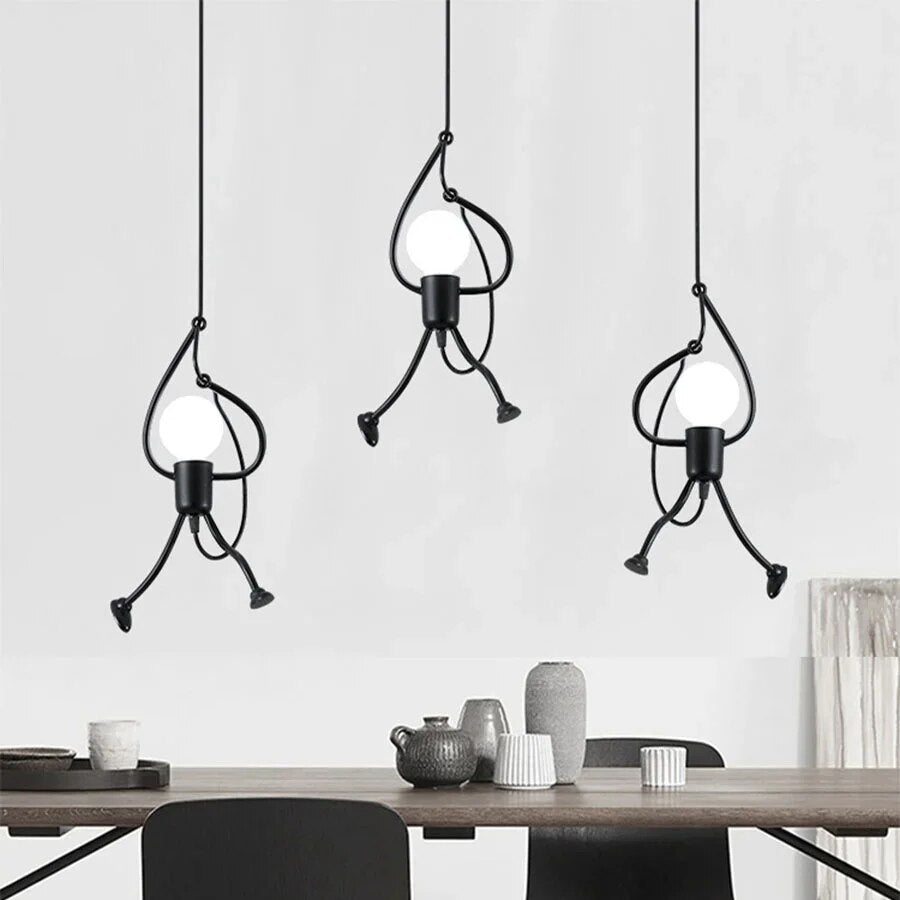 Maliben | Funkylight | Retro Iron Man - Ceiling Lamps