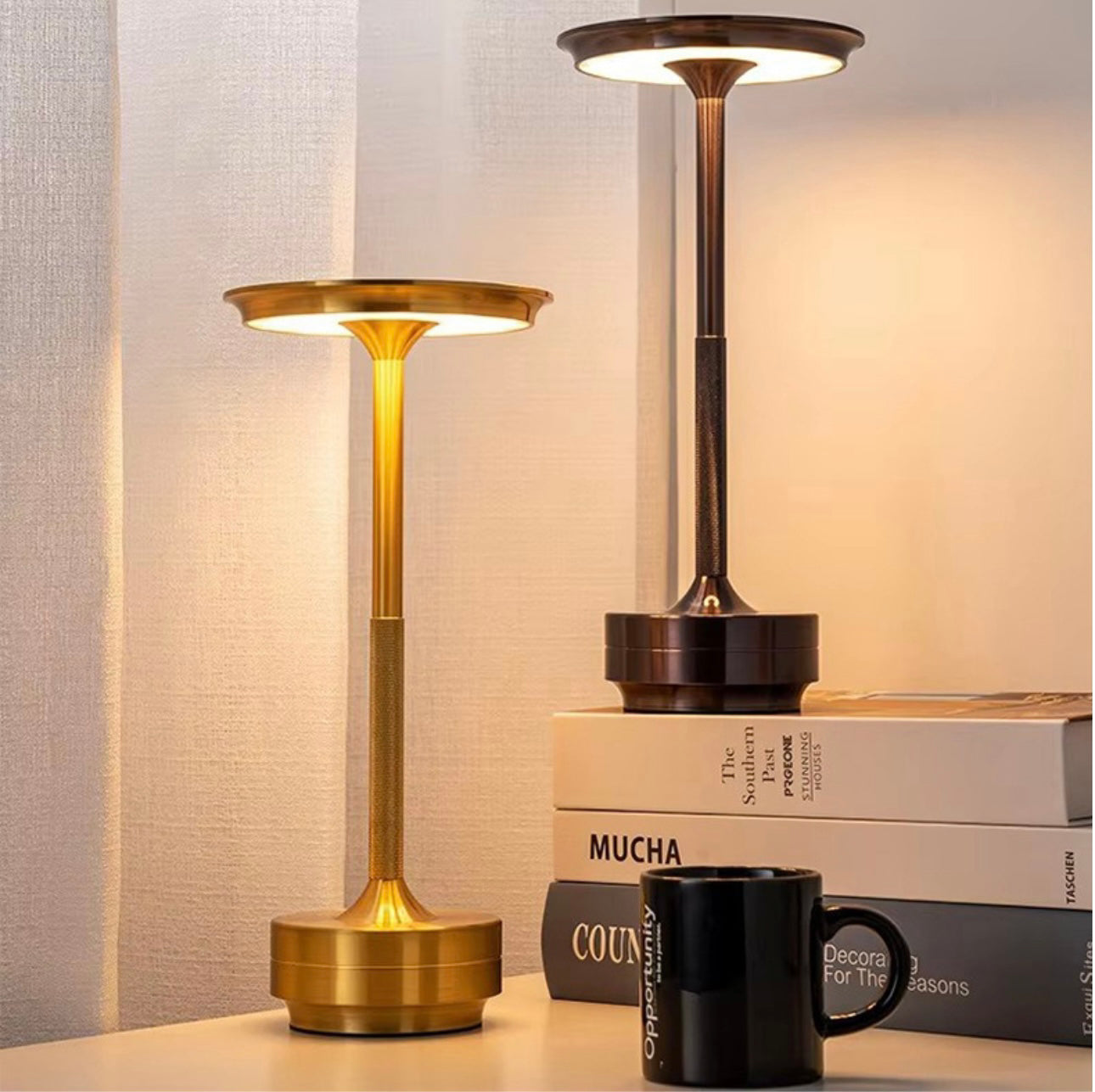 Maliben | Clarityglow Luxe Edition | Wireless Led Table Lamp