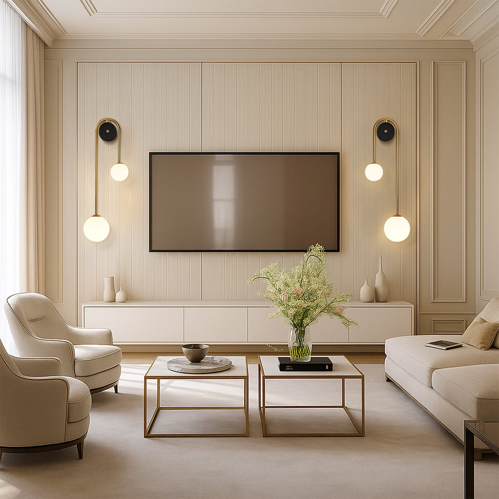 Maliben | Wall Lamp With Arch-Shaped Design
