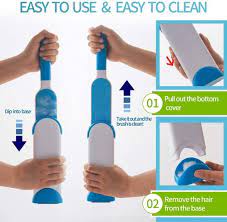 Maliben | Furaway Pro | Double-Sided Pet Hair Remover With Self-Cleaning Base For Effortless Cleaning