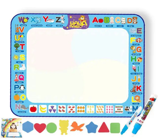 Maliben | Aquafun Mat | Creative Without Mess - Magical Water Drawing Mat For Kids