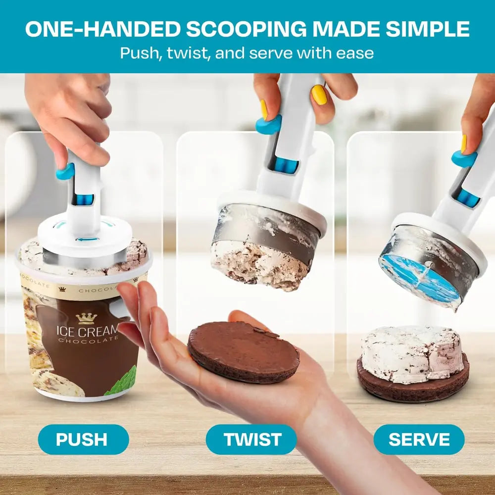 Maliben | Ice Cream Sandwich Scooper – Ideal for Creative Summer Desserts