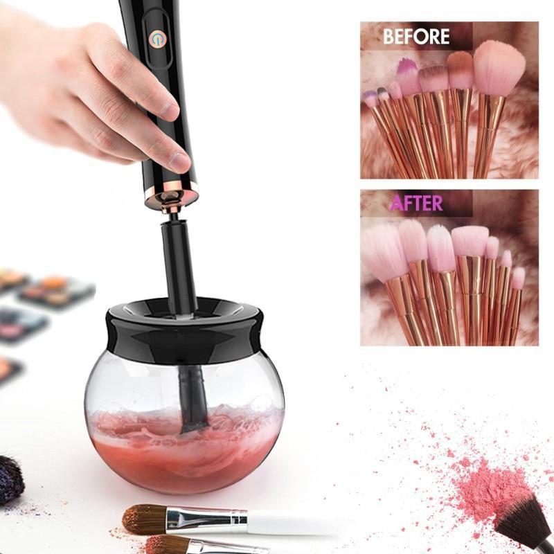 Maliben | Electric Makeup Brush Cleaner Convenient Cleanser Cleaning Tool