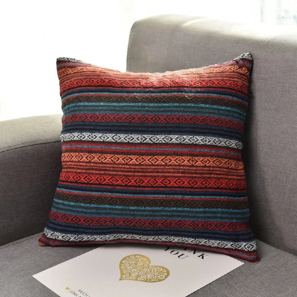 Maliben | Ethnic Bohemian Geometric Cushion Cover