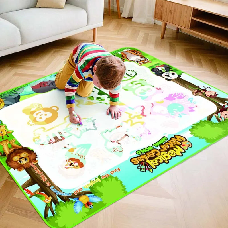 Maliben | Extra Large Water Doodle Mat – Mess-Free Kids Aqua Drawing Toy