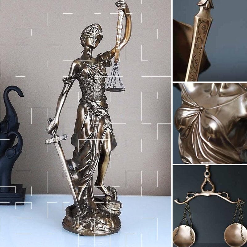 Maliben | Decorative Statue Of The Goddess Of Justice