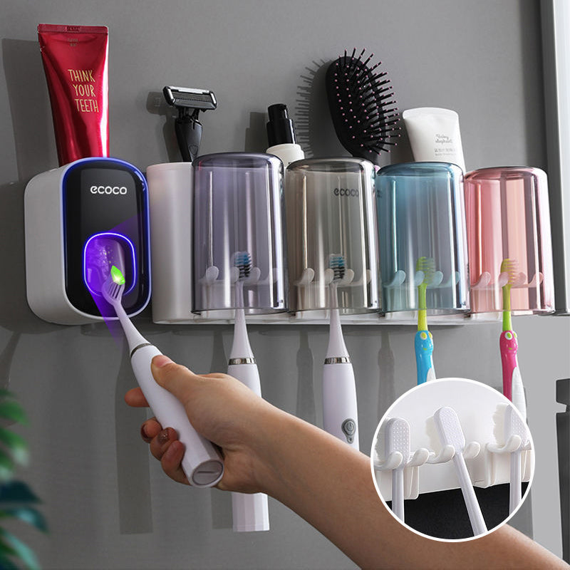 Maliben Gap-free toothbrush holder