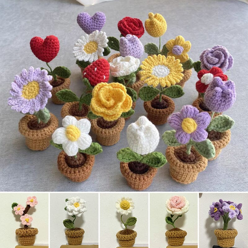 Maliben | Handmade Knitted Flowers