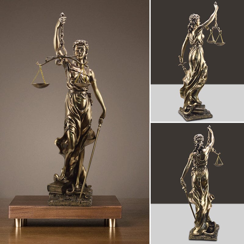 Maliben | Decorative Statue Of The Goddess Of Justice