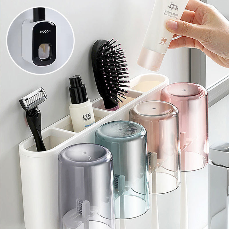 Maliben Gap-free toothbrush holder