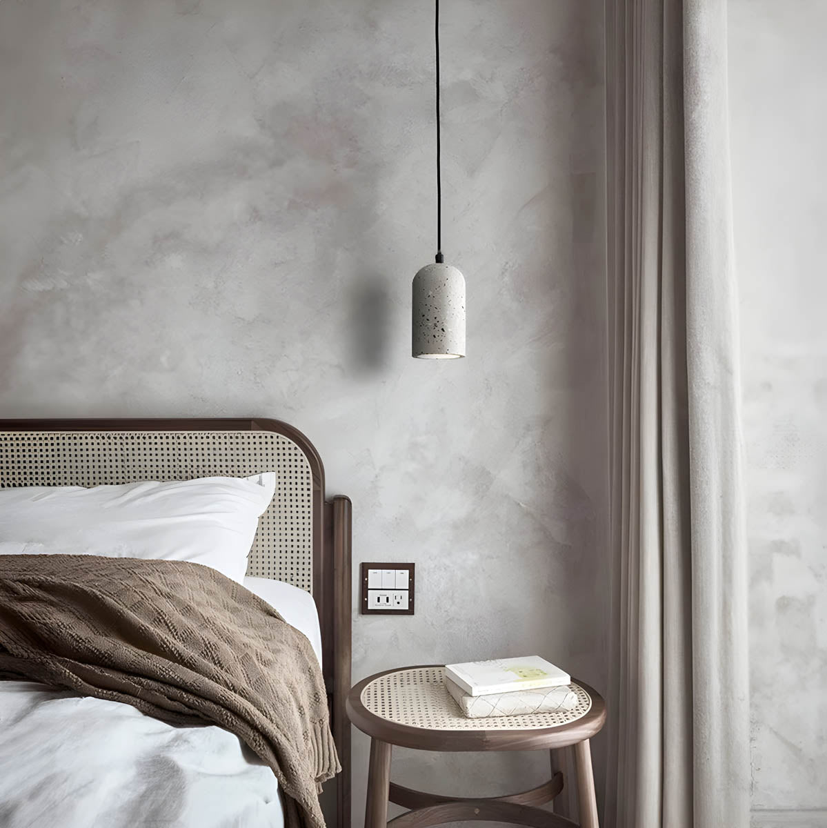 Maliben | Urbanglow Lamp - Industrial Concrete Pendant Light For Modern Interior