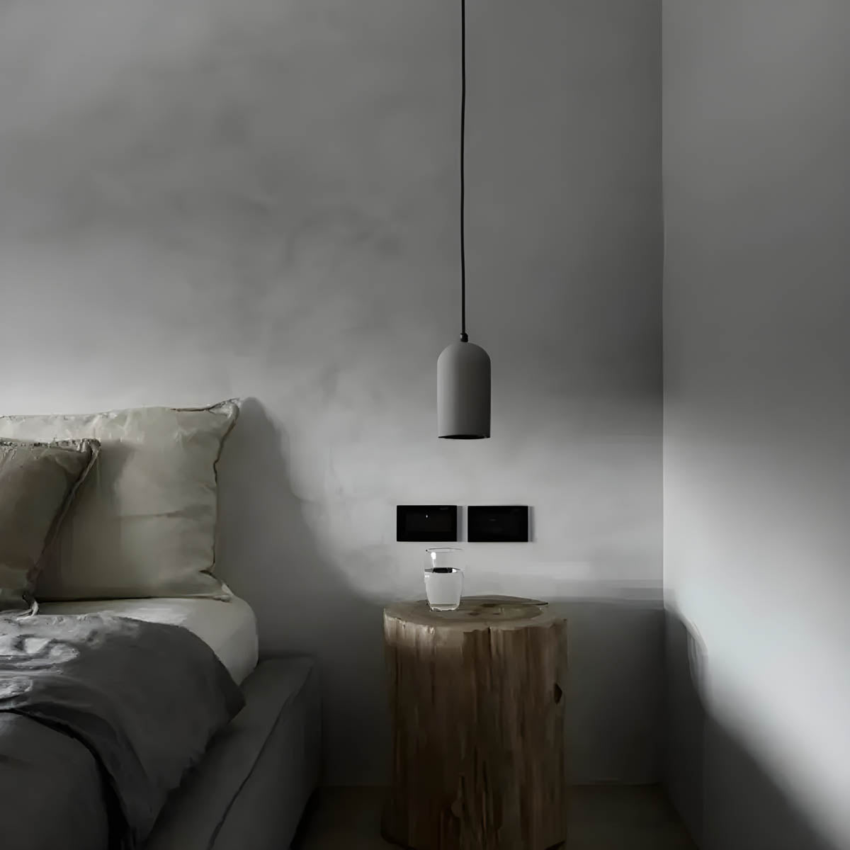 Maliben | Urbanglow Lamp - Industrial Concrete Pendant Light For Modern Interior