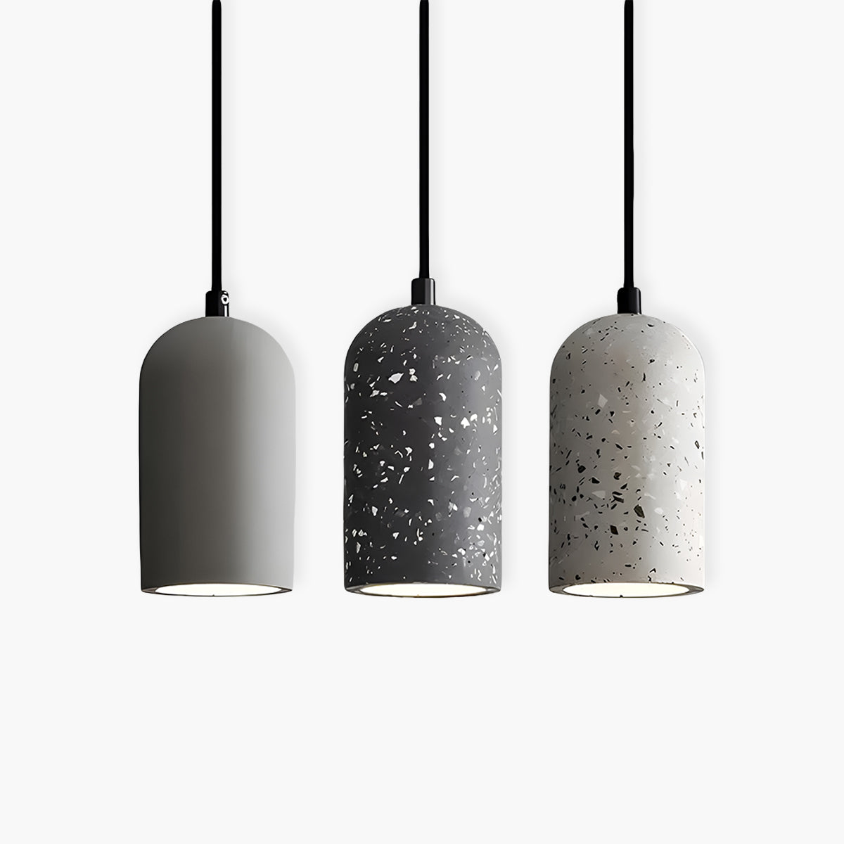Maliben | Urbanglow Lamp - Industrial Concrete Pendant Light For Modern Interior