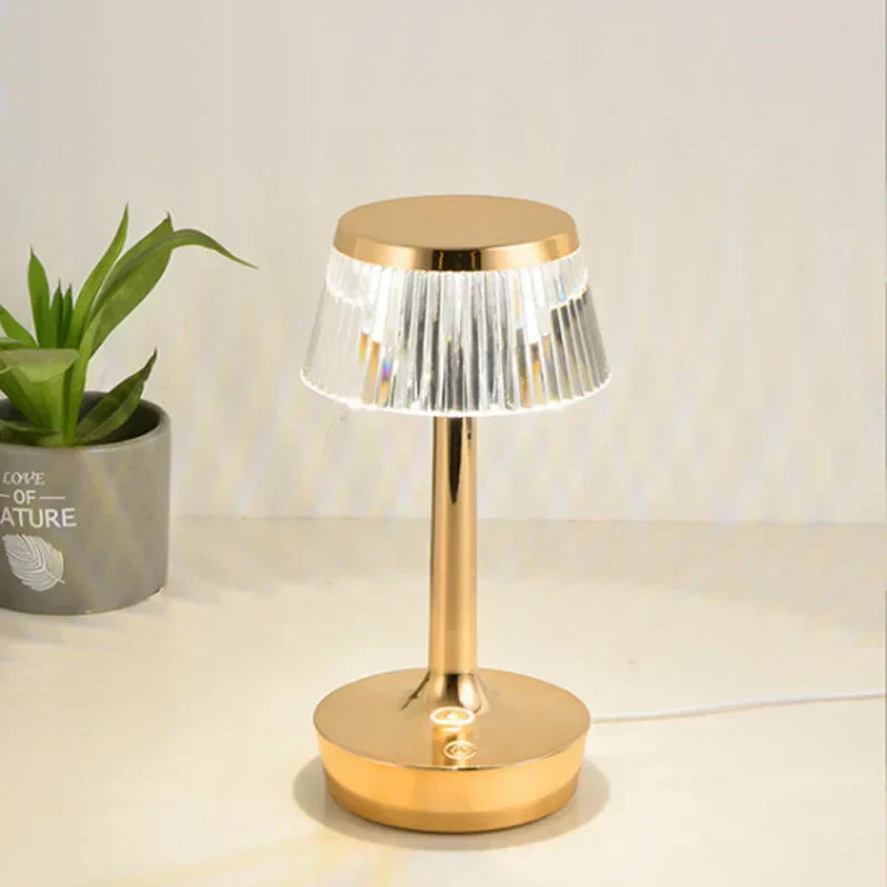 Maliben | Crystal Pendant - Rechargeable Wireless Table Lamp
