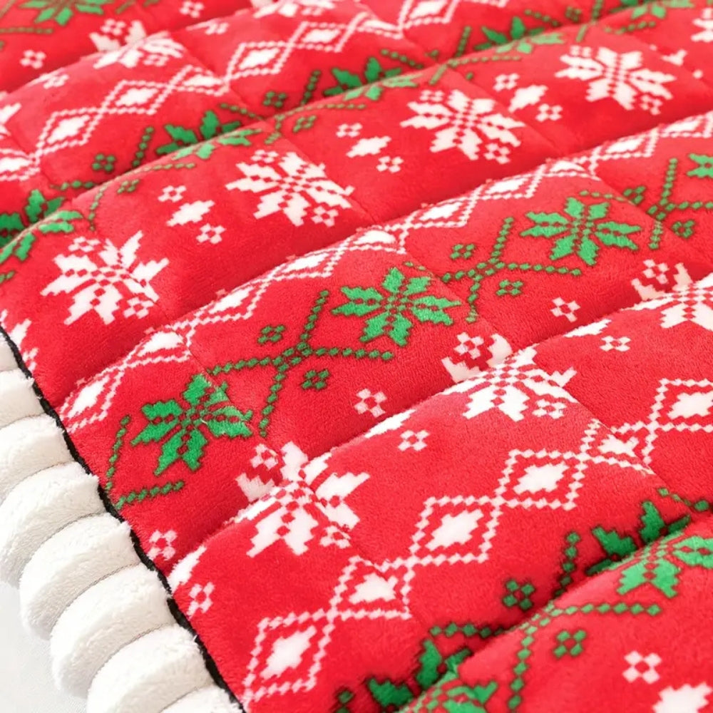 Maliben | Festive Holiday Winter Sofa Cover
