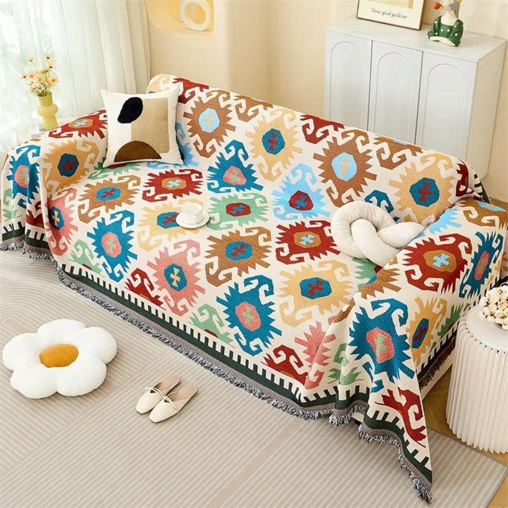 Maliben | Fiesta Woven Sofa Cover