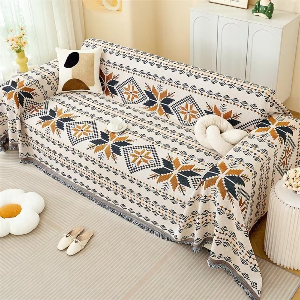 Maliben | Fiesta Woven Sofa Cover