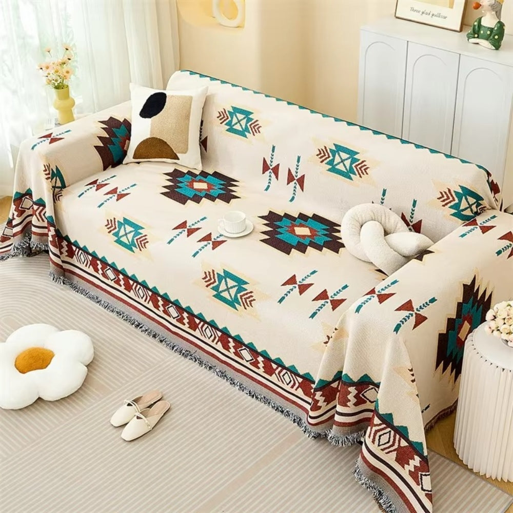 Maliben | Fiesta Woven Sofa Cover