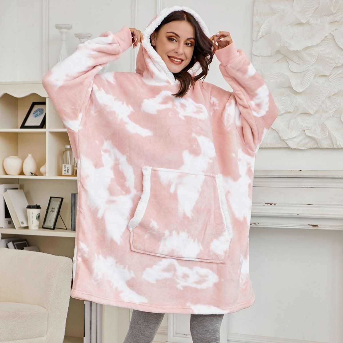 Maliben | Fleece Hoodie Blanket For Ultimate Comfort