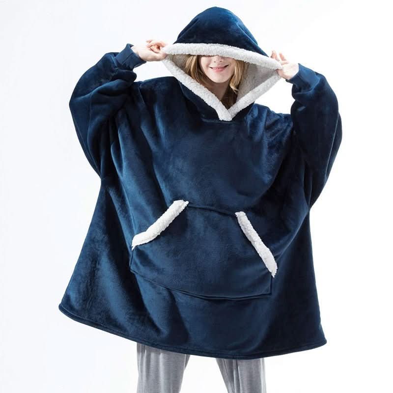 Maliben | Fleece Hoodie Blanket For Ultimate Comfort