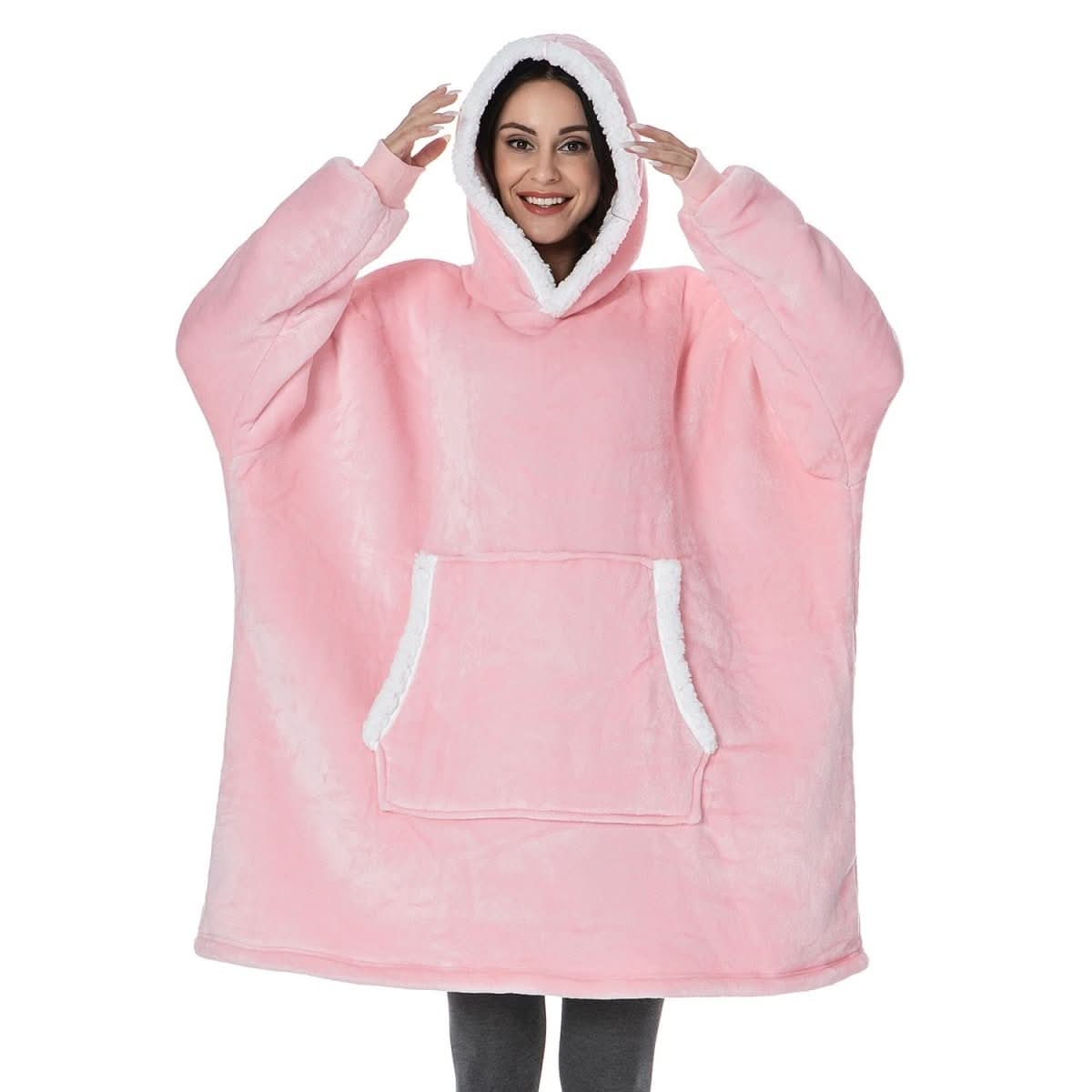 Maliben | Fleece Hoodie Blanket For Ultimate Comfort