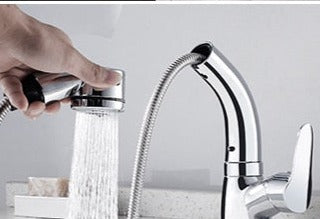 Maliben | Flexistream Adjustable Bathroom Faucet Pull-Out Elegant Finish