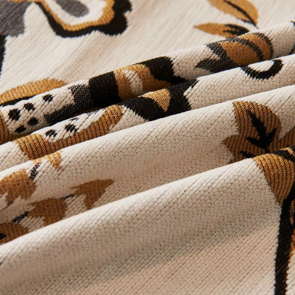 Maliben | Floravell Vintage Chenille Sofa Cover