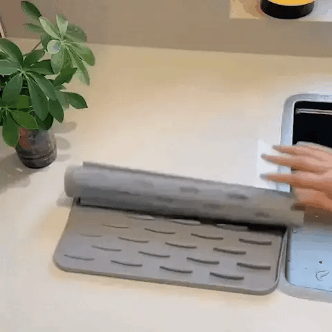Maliben | Flexidry Silicone-Dry Mat – Heat Resistant, Non-Slip & Space-Saving Design