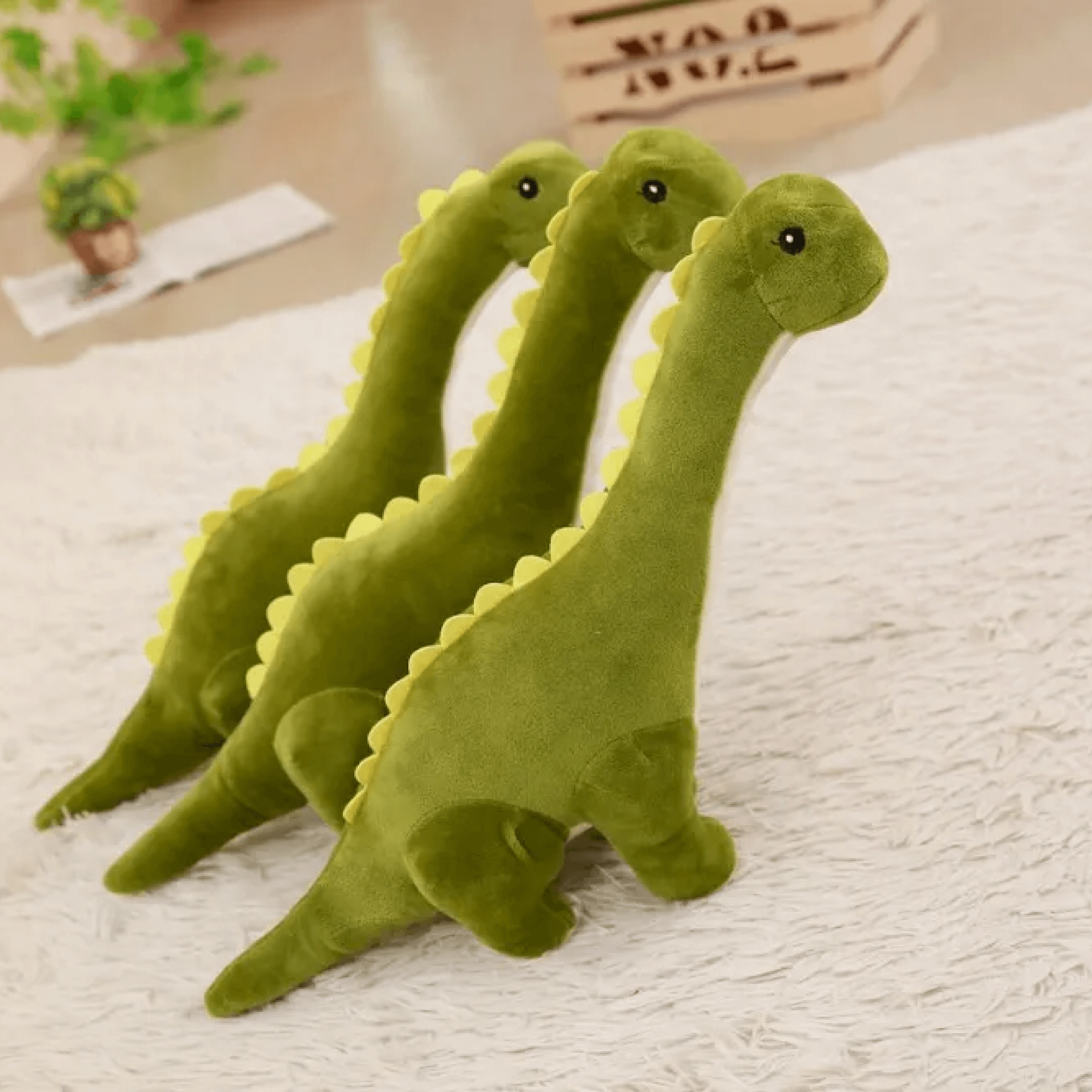 Maliben | Giant Dinosaur Plush Pillow | Stress Relief & ComFort - Cute Tanistropheus Toy for Kids & Adults