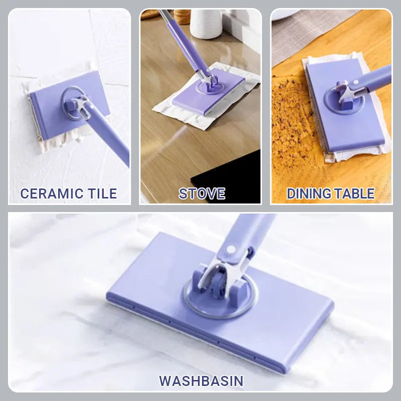 Maliben | Hands-Free Cleaning Mop For Wet Wipes – Clean Without Bending