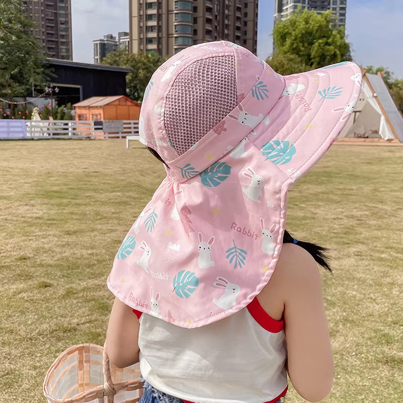 Maliben | Children's Sun Hat With Upf 50+ - Adjustable Chin Straps And Wide Brim