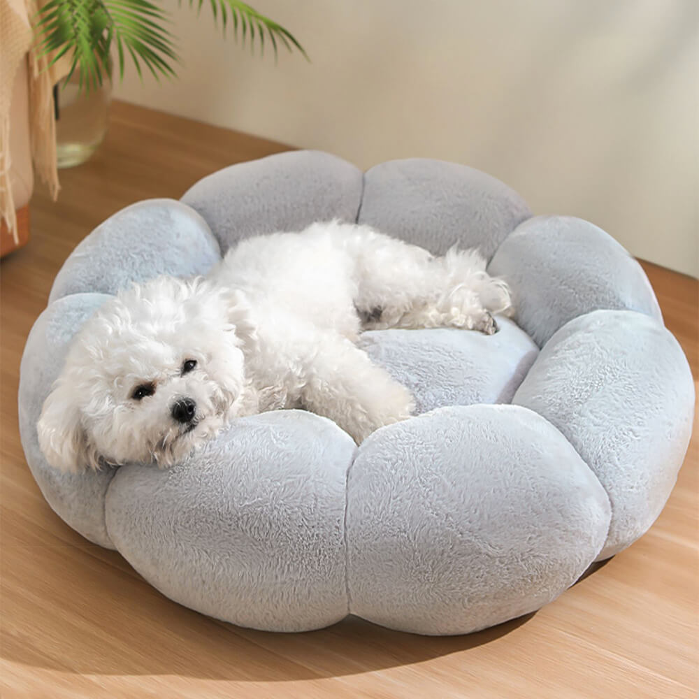 Maliben | Flower Heat Full Support Washable Decoration Dog & Cat Bed