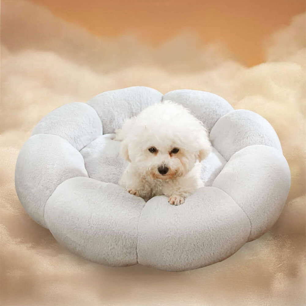 Maliben | Flower Heat Full Support Washable Decoration Dog & Cat Bed