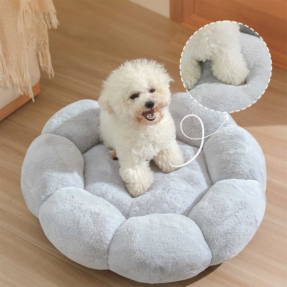 Maliben | Flower Heat Full Support Washable Decoration Dog & Cat Bed