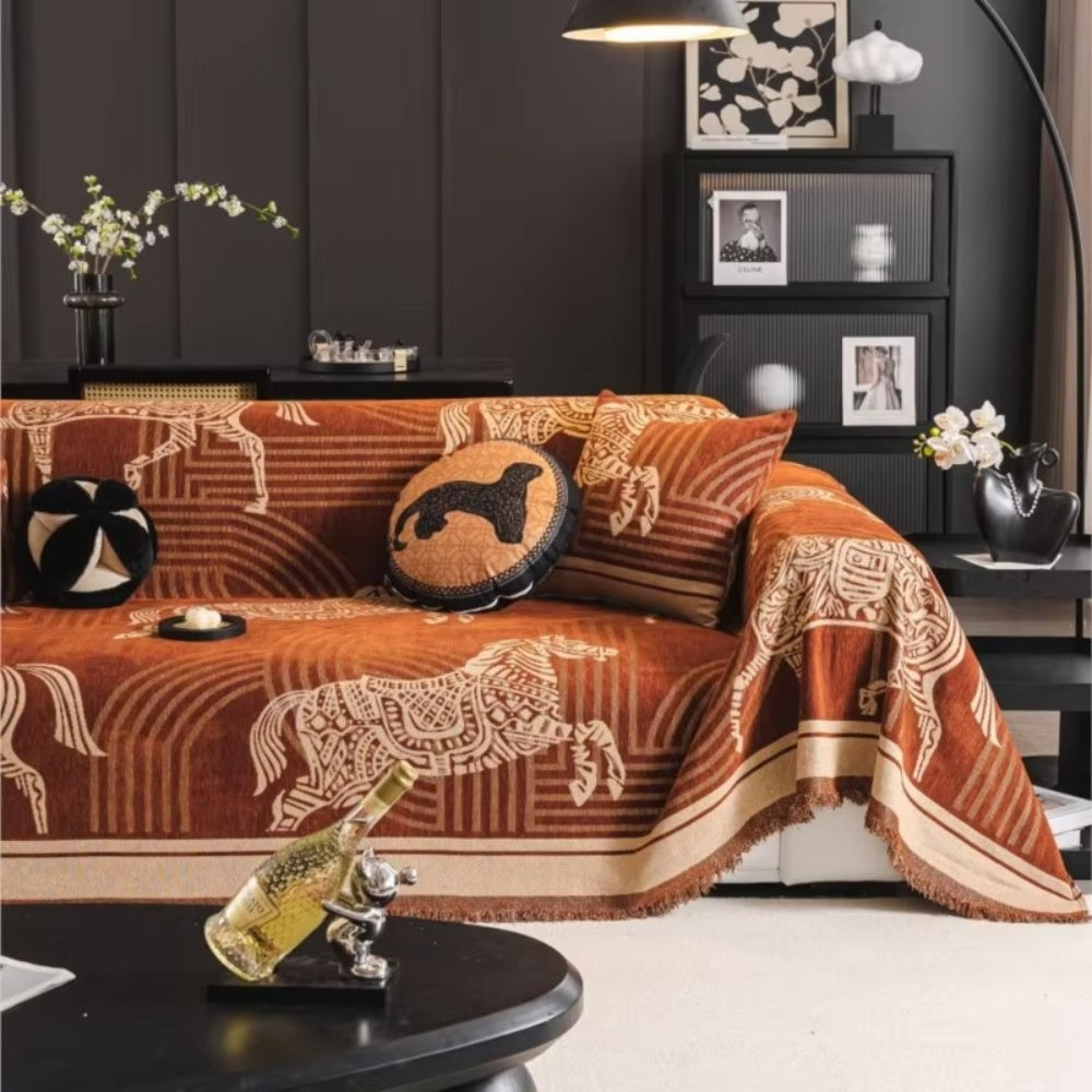 Maliben | Gallora Horse All-Season Sofa Covera
