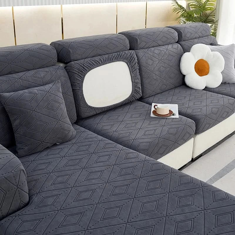 Maliben | SlipBliss - Elegant Jacquard Non-Slip Sofa Cover