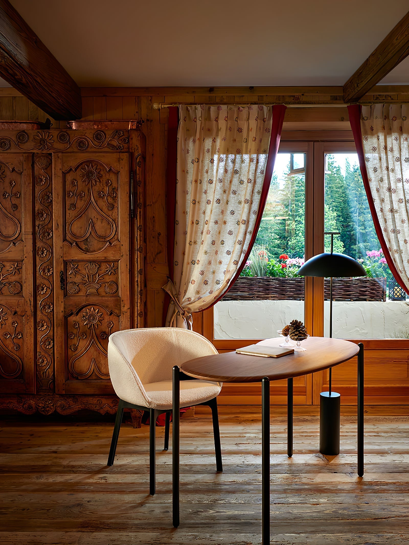 Maliben No-a Floor Lamp 15.7"