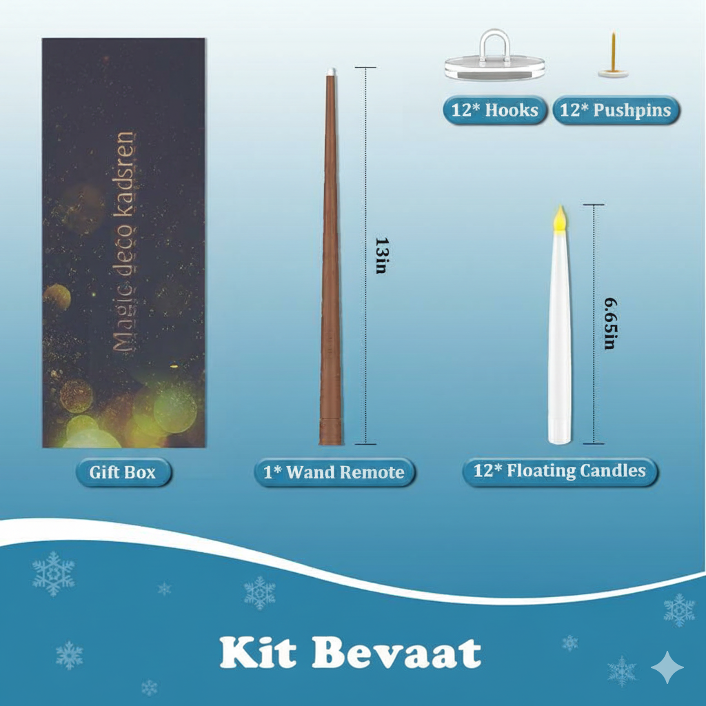 Maliben | Lumiglow Led Candle Set | Flameless Hanging Candles With Remote Control For Atmospheric Decoration