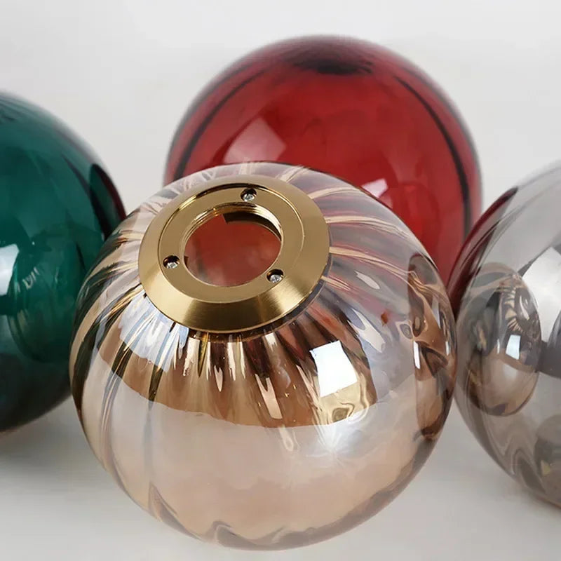 Maliben | Modern Glass Ceiling Lamp With Integrated Led Lighting